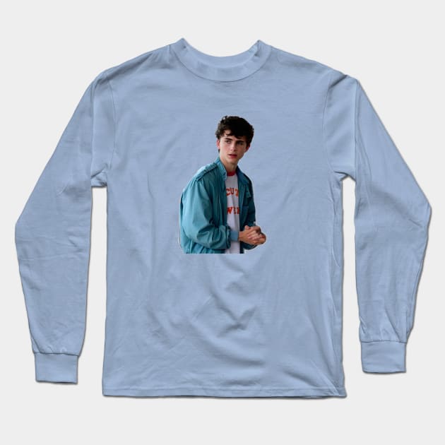 Timothée chalamet Long Sleeve T-Shirt by uchix